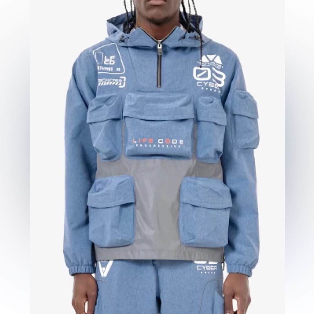 Life Code Jacket Loop Lined Taslan Tactical 13j20… - image 1